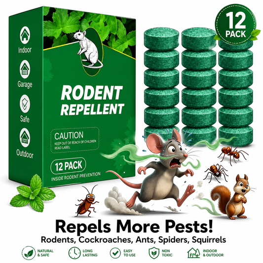 All-Natural Peppermint & Cinnamon Pest & Rodent Repellent Pucks