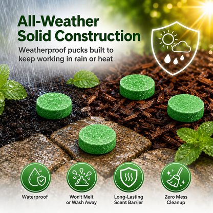 All-Natural Peppermint & Cinnamon Pest & Rodent Repellent Pucks
